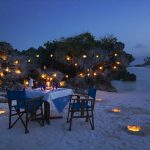 Diner op het strand - Matemwe Lodge - Asilia Camps & Lodges