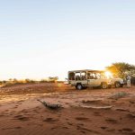 Safari in open voertuigen - Kalahari Anib Lodge
