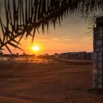 Uitzicht bungalow - Kalahari Anib Lodge